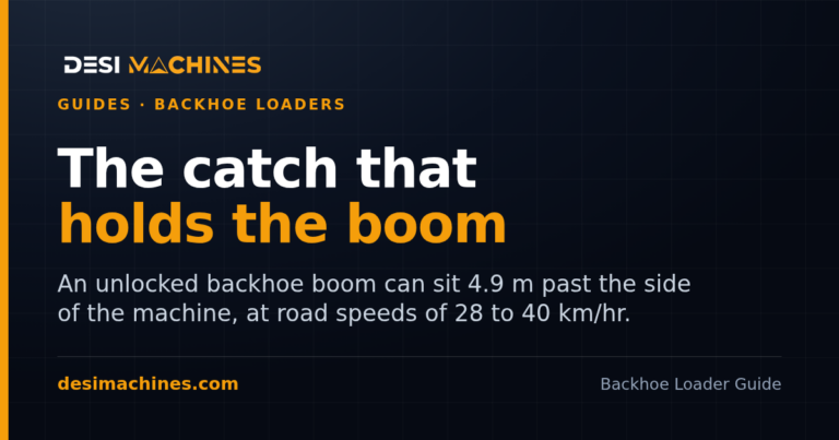 JCB Boom Lock and Backhoe Loader Transport Locks in India