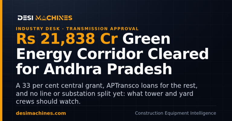 Andhra Pradesh Green Energy Corridor: Rs 21,838 Crore Cleared for Transmission