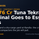 DesiMachines card: Rs 2,276 Cr Tuna Tekra terminal at Kandla awarded to Essar Ports