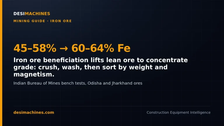 Iron Ore Beneficiation: The Plant Process from Crusher to Thickener