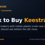 DesiMachines card: Terex Keestrack acquisition brings two mobile crusher makers with Indian plants under one owner