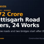 DesiMachines card: Chhattisgarh PWD clears Rs 672 crore tenders for 24 road and bridge works