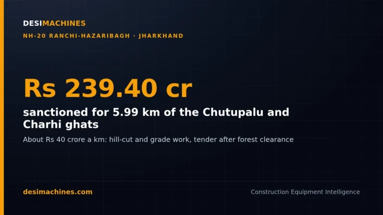 Chutupalu Charhi Ghati: Centre Sanctions Rs 239.40 Crore to Fix NH-20 Hill Stretch