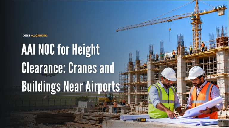 AAI NOC for Height Clearance: Cranes and Buildings Near Airports