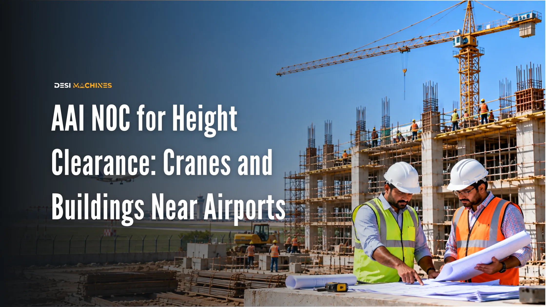 AAI NOC for Height Clearance: Cranes and Buildings Near Airports