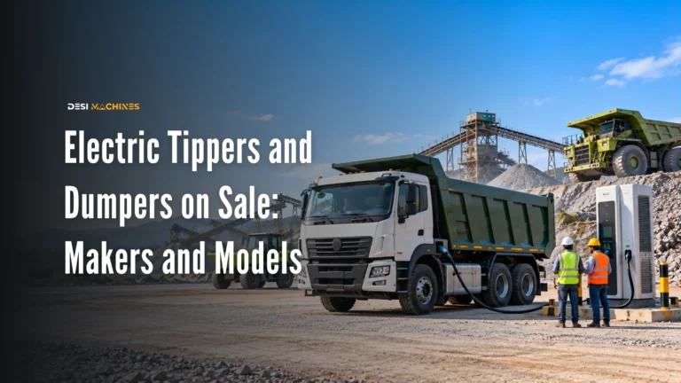 Electric Tippers and Dumpers on Sale in India (2026): Makers and Models