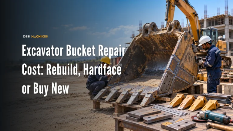 Excavator Bucket Repair Cost: Rebuild, Hardface or Buy New