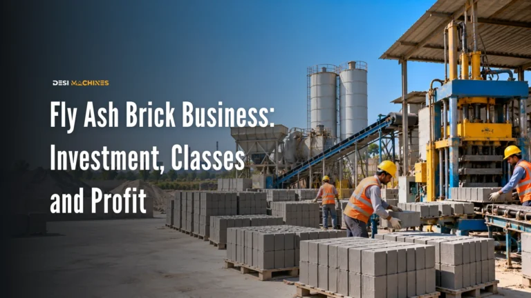 Fly Ash Brick Business: Investment, Classes and Profit