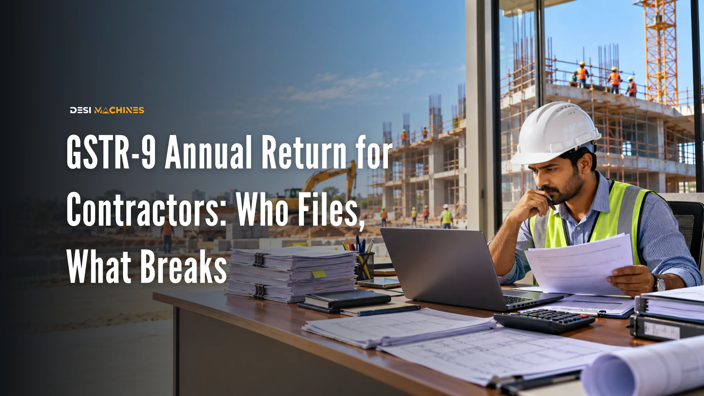 GSTR-9 Annual Return for Contractors: Who Files, What Breaks