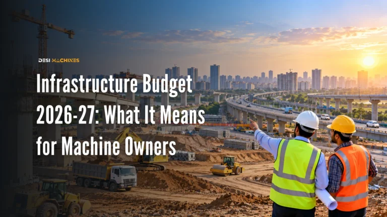 Infrastructure Budget 2026-27: What It Means for Machine Owners and Contractors