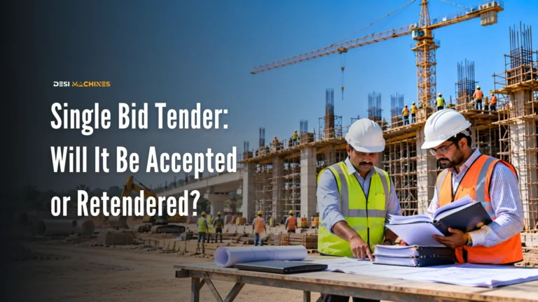 Single Bid Tender: Will It Be Accepted or Retendered?