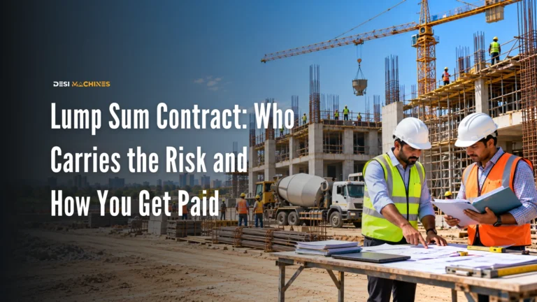 Lump Sum Contract: Who Carries the Risk and How You Get Paid