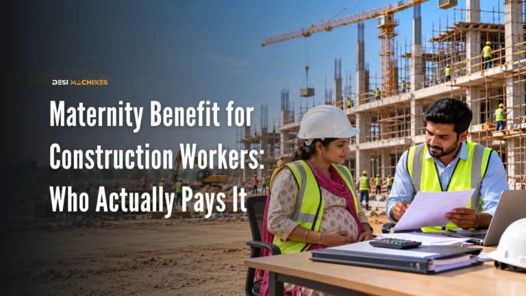 Maternity Benefit for Construction Workers: Who Actually Pays It
