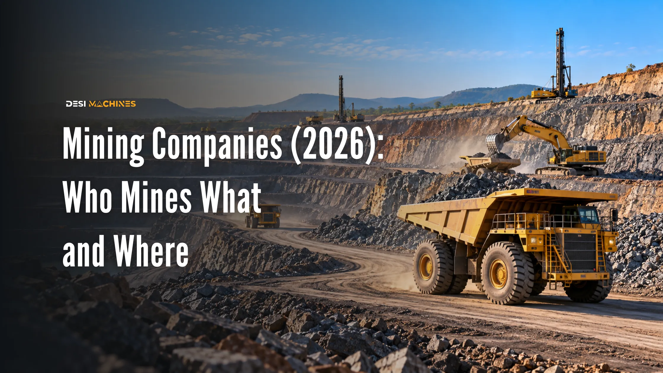 Mining Companies in India (2026): Who Mines What and Where