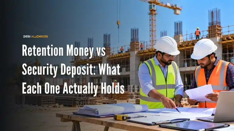 Retention Money vs Security Deposit: What Each One Actually Holds