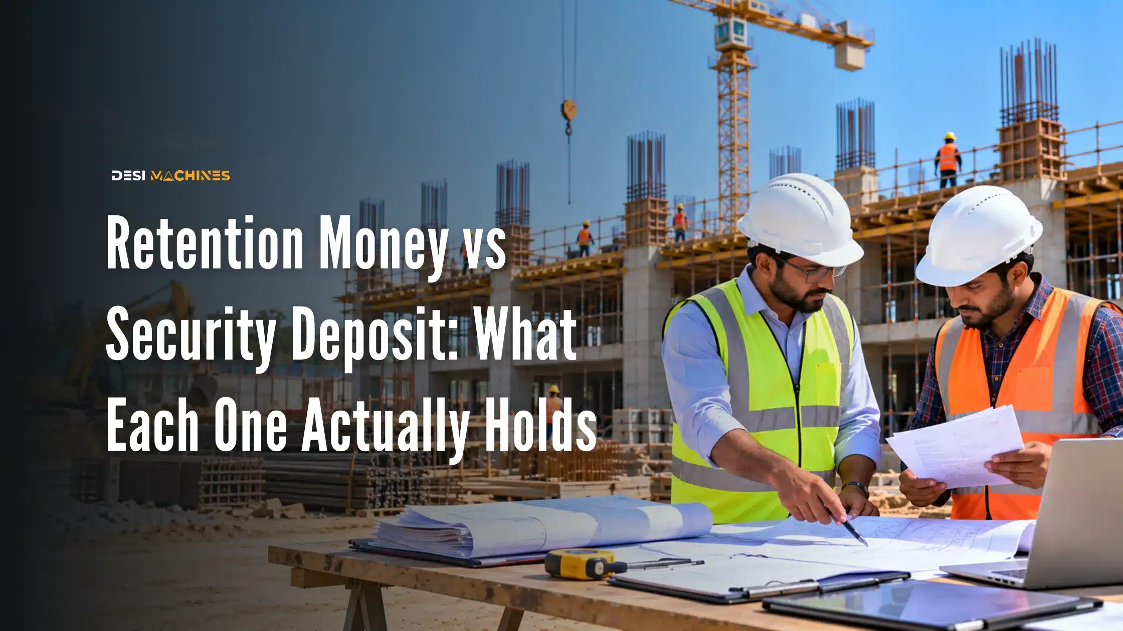 Retention Money vs Security Deposit: What Each One Actually Holds