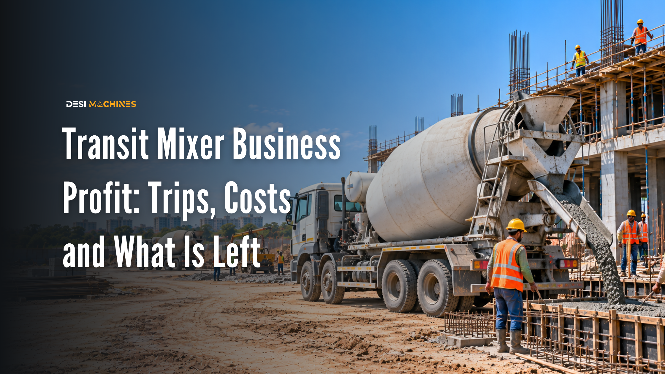 Transit Mixer Business Profit in India: Trips, Costs and What Is Left