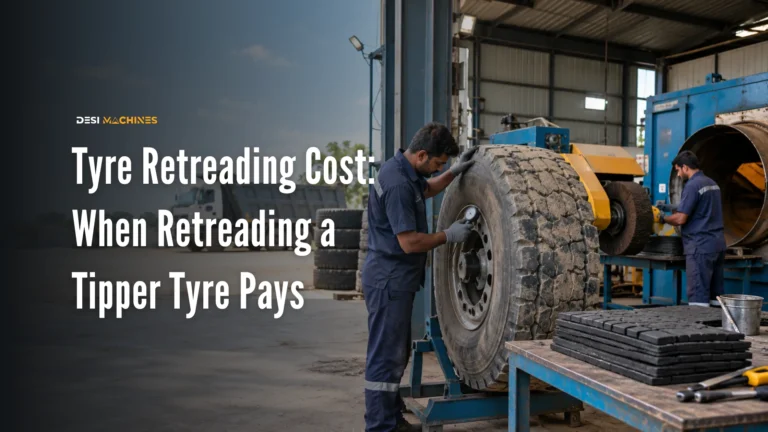 Tyre Retreading Cost: When Retreading a Tipper Tyre Pays