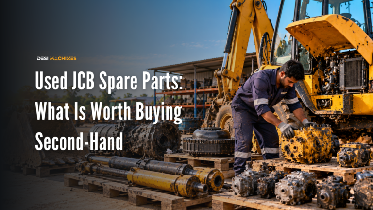 Used JCB Spare Parts: What Is Worth Buying Second-Hand and What Never Is 5 Used JCB Spare Parts: What Is Worth Buying Second-Hand and What Never Is