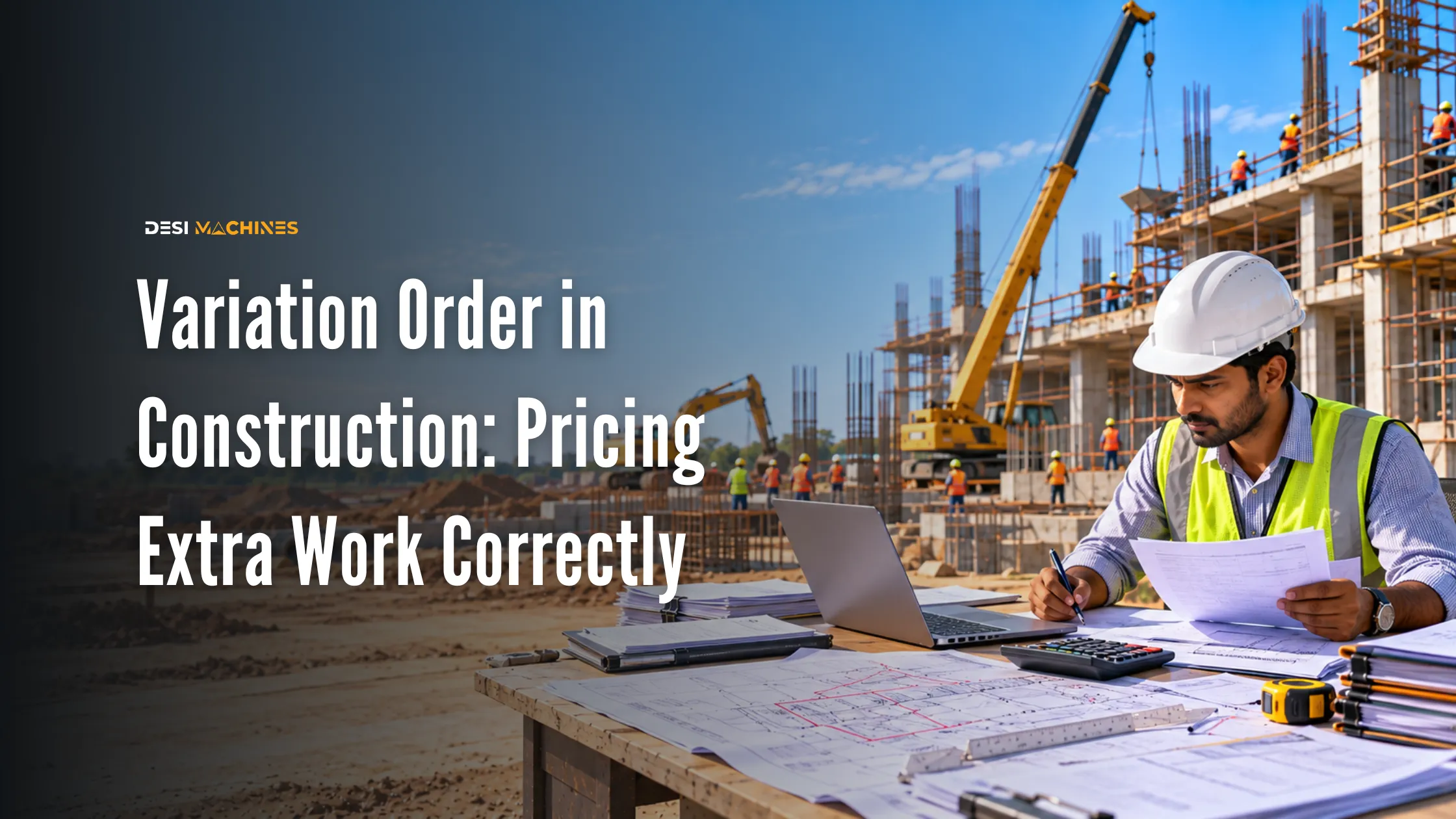 Variation Order in Construction Contracts: Pricing Extra Work Correctly