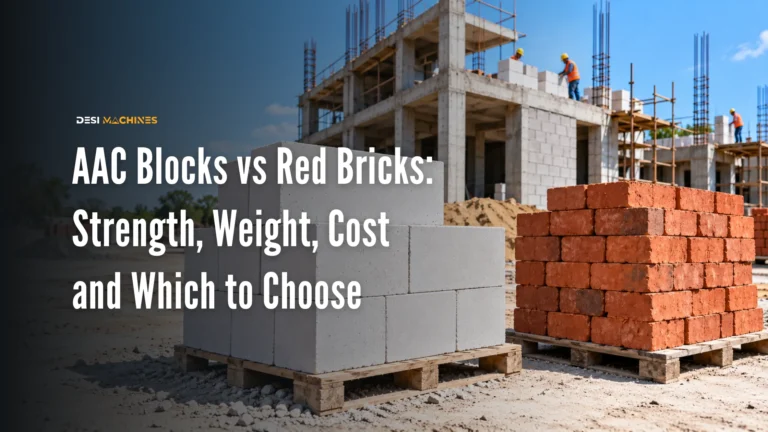 AAC Blocks vs Red Bricks: Strength, Weight, Cost and Which to Choose