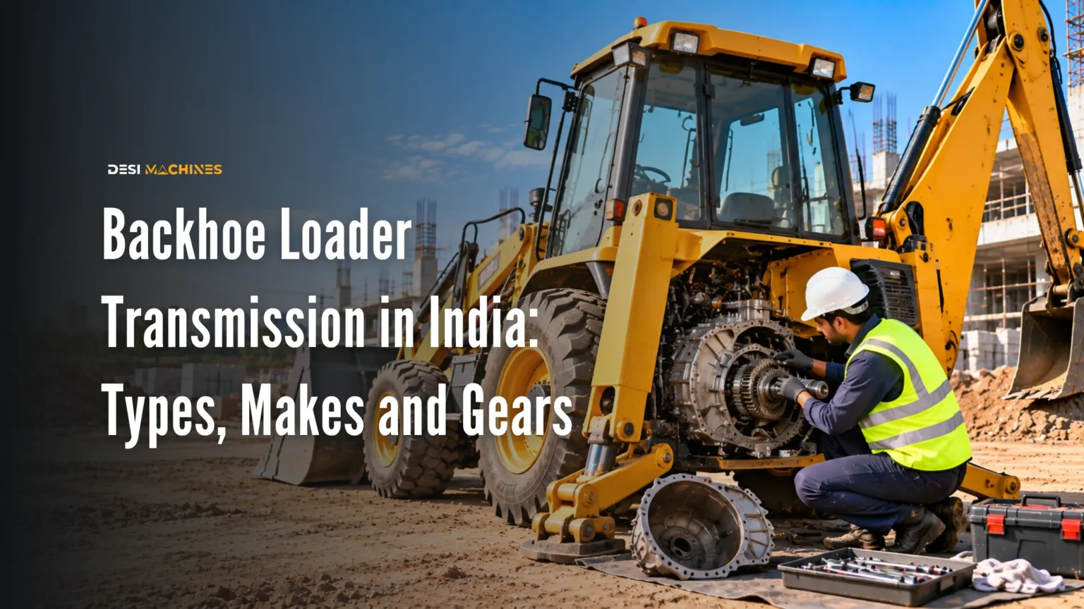 Backhoe Loader Transmission in India: Types, Makes and Gears