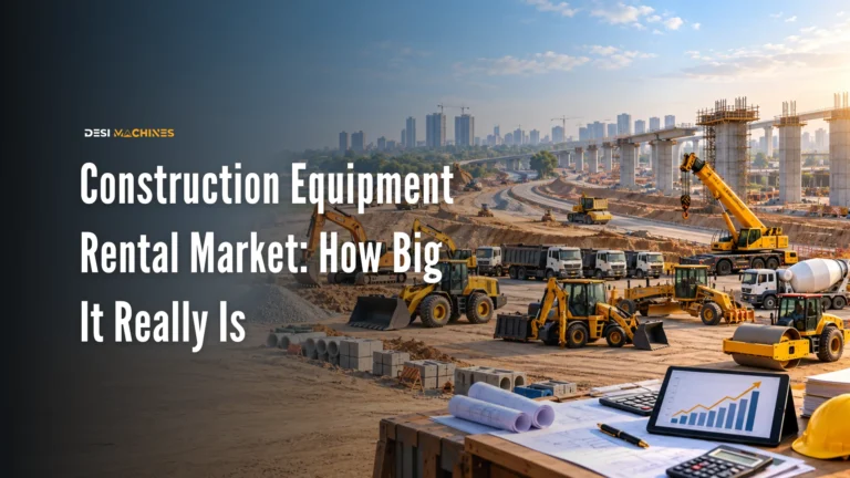 Construction Equipment Rental Market in India: How Big It Really Is