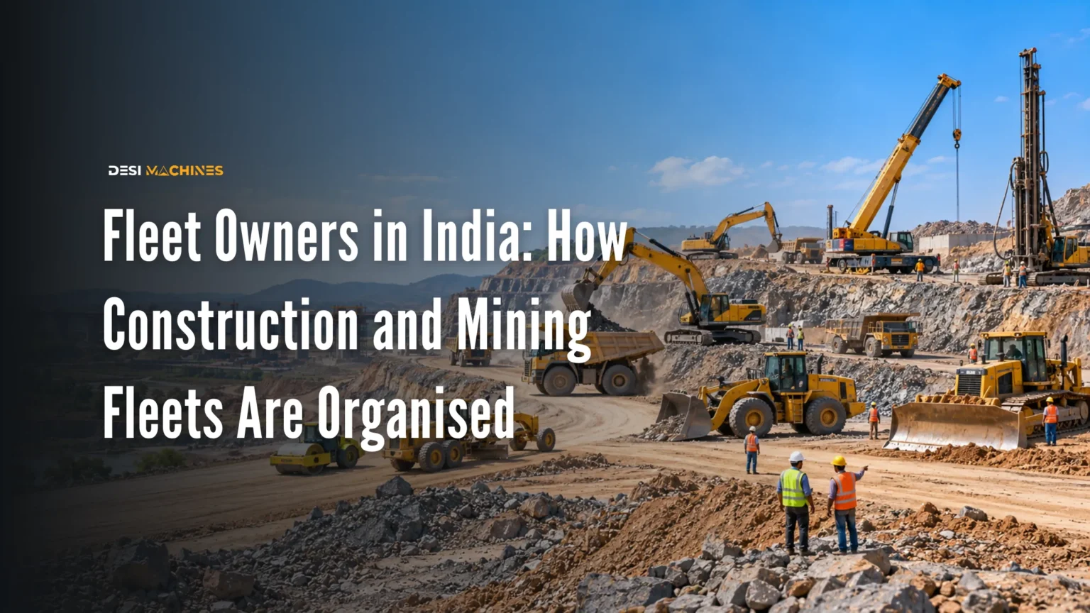Fleet Owners in India: How Construction and Mining Fleets Are Organised