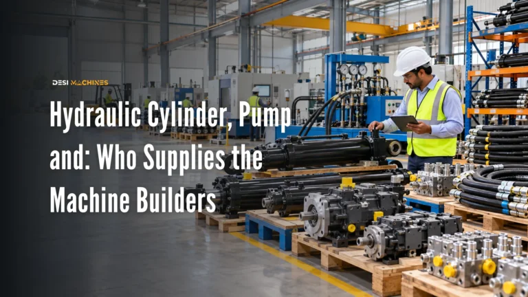 Hydraulic Cylinder, Pump and Hose Makers in India: Who Supplies the Machine Builders