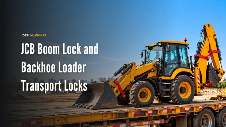 JCB Boom Lock and Backhoe Loader Transport Locks in India