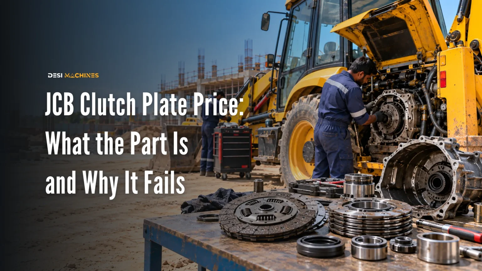 JCB Clutch Plate Price in India: What the Part Is and Why It Fails