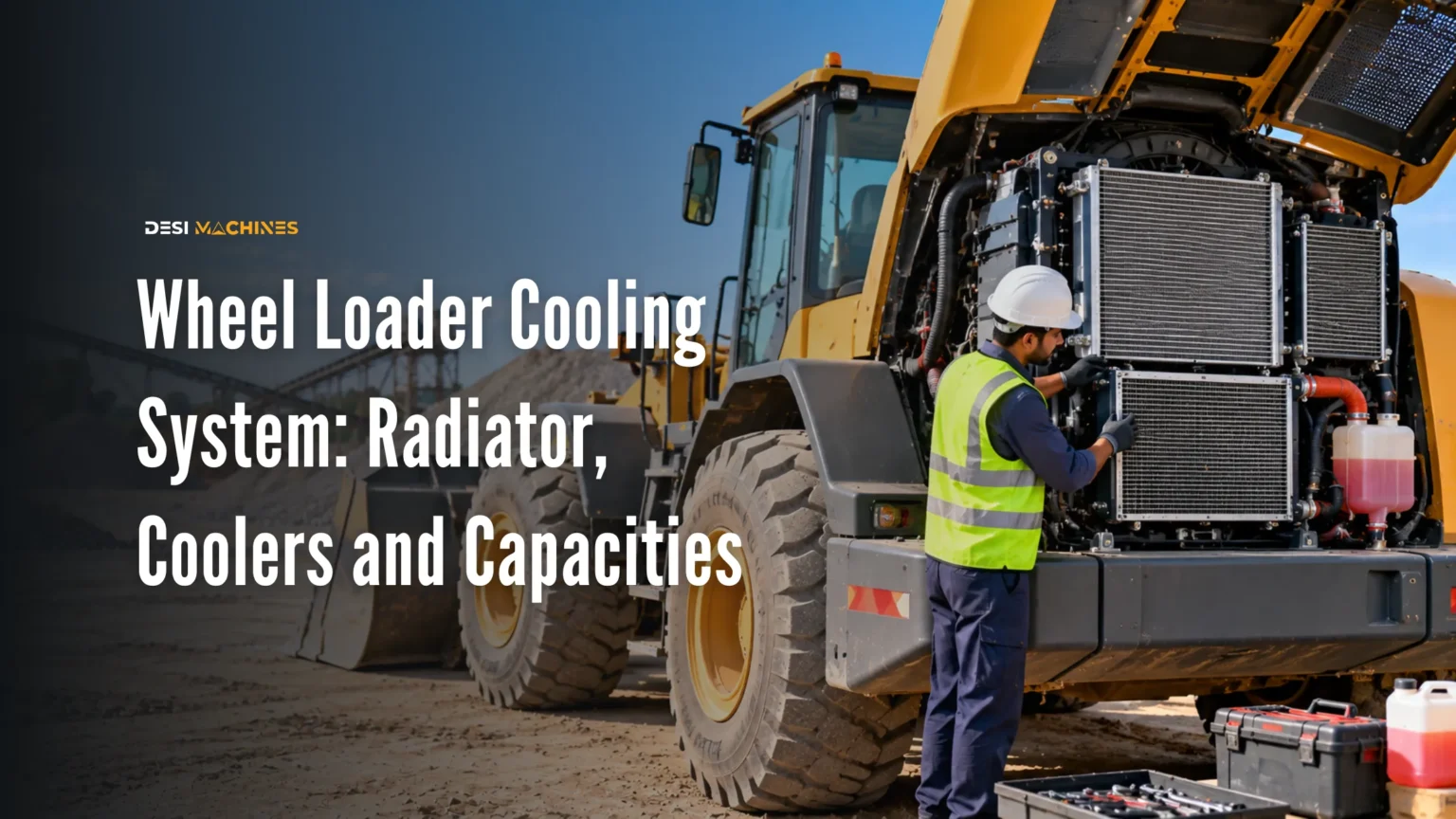 Wheel Loader Cooling System in India: Radiator, Coolers and Capacities