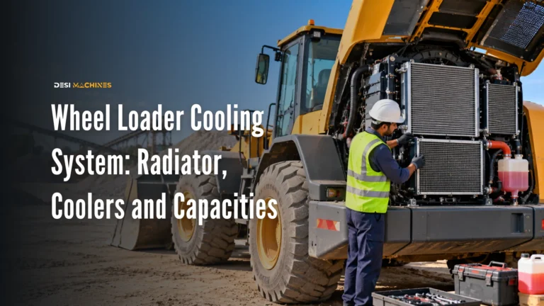 Wheel Loader Cooling System in India: Radiator, Coolers and Capacities
