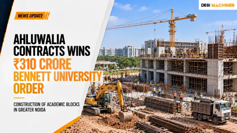 Ahluwalia Contracts Wins Rs 310 Crore Bennett University Order in Greater Noida
