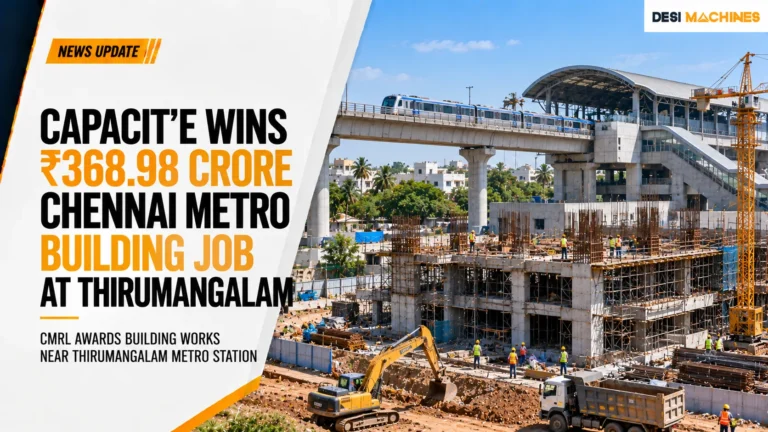 Capacit’e Wins Rs 368.98 Crore Chennai Metro Building Job at Thirumangalam