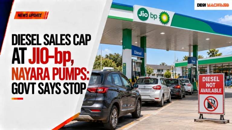 Diesel Sales Cap at Jio-bp, Nayara Pumps: Govt Says Stop