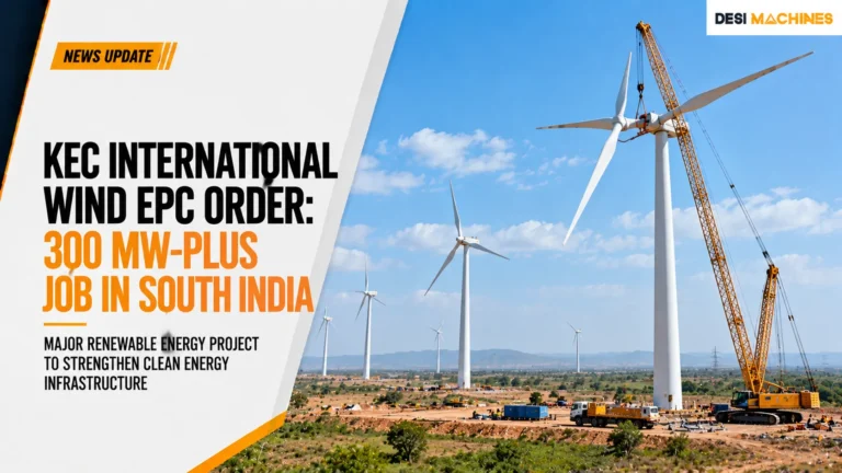 KEC International Wind EPC Order: 300 MW-Plus Job in South India