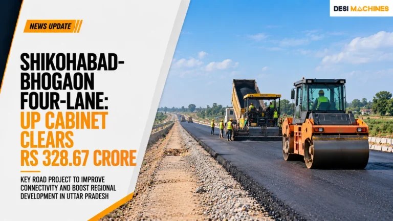 Shikohabad-Bhogaon Four-Lane: UP Cabinet Clears Rs 328.67 Crore