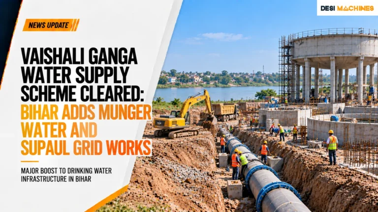 Vaishali Ganga Water Supply Scheme Cleared: Bihar Adds Munger Water and Supaul Grid Works