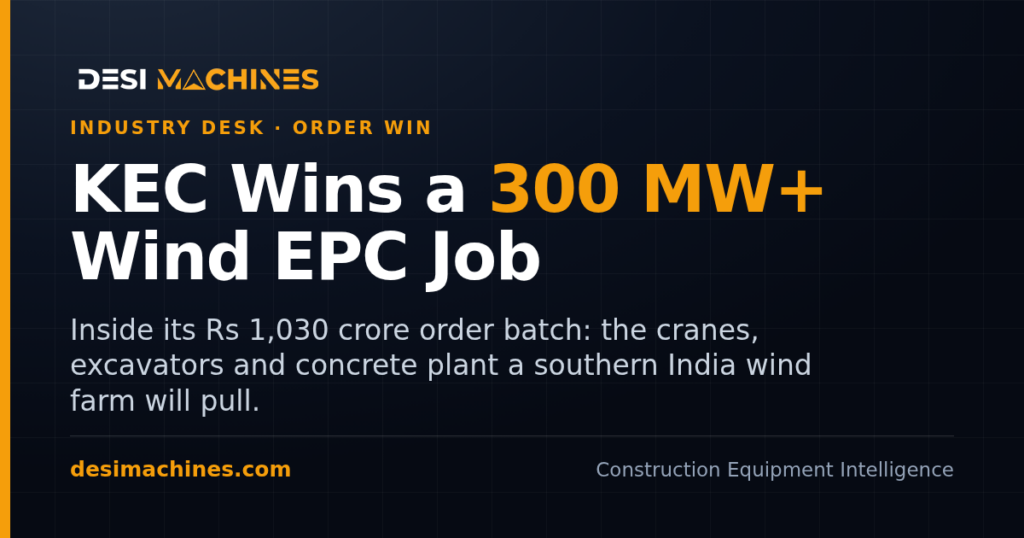 KEC International Wind EPC Order: 300 MW-Plus Job in South India