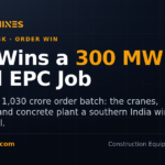 DesiMachines card: KEC International wins a 300 MW-plus wind EPC job in southern India inside its Rs 1,030 crore order batch