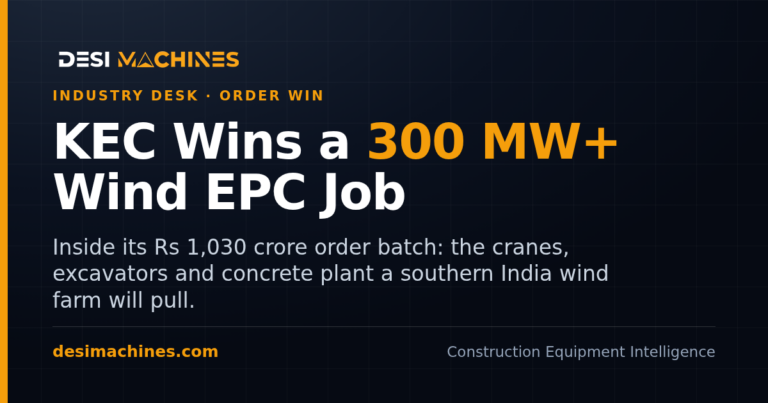 KEC International Wind EPC Order: 300 MW-Plus Job in South India