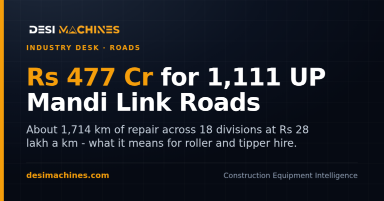UP Mandi Parishad Link Roads: Rs 477 Crore for 1,111 Roads 8 UP Mandi Parishad Link Roads: Rs 477 Crore for 1,111 Roads