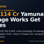 DesiMachines card: Rs 6,114 crore Yamuna sewage works get foundation stones in Delhi